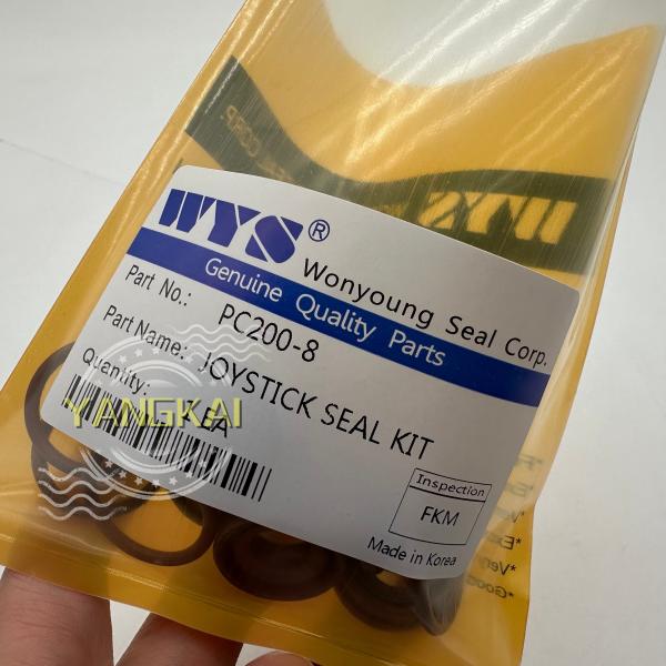 Genuine WYS PC200-8 Joystick Seal Kit FKM Excavator Pilot Valve Seals