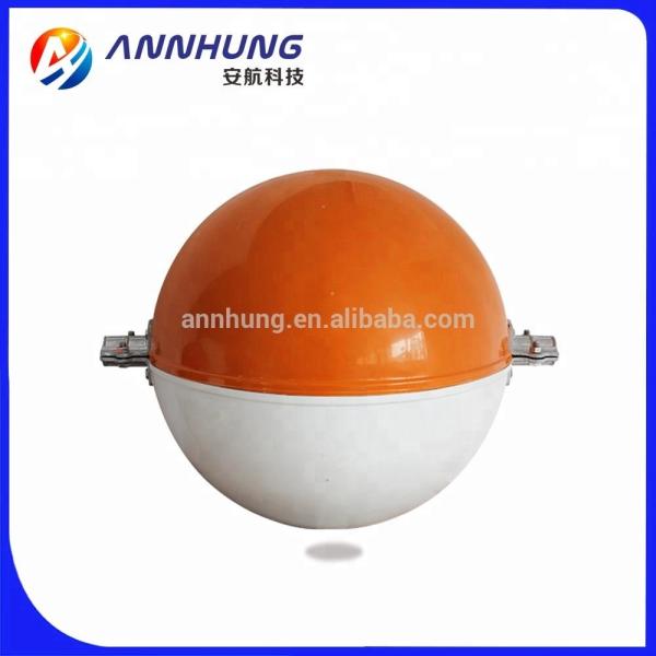 ICAO Standard 600mm Diameter Aircraft Warning Sphere Made of Fiber Glass Reinforced Polyester Resin for Aviation Obstruction