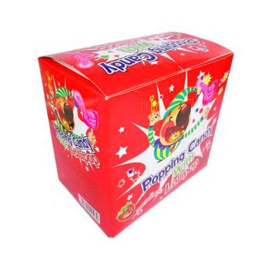 Professionally Lollipop Poping Candy With Pop Rocks Candy Foot Shape 11 G