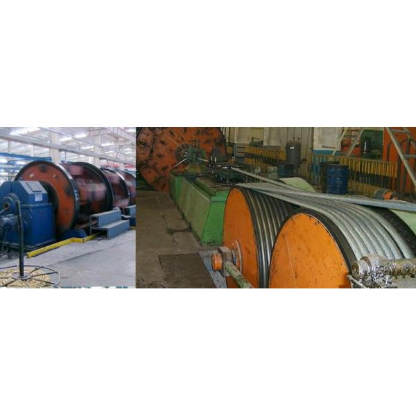 Résistance à la traction élevée câble en acier à bobine verrouillée pour téléphérique de transport de passagers en acier au carbone galvanisé