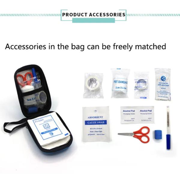 Сумка скорой помощи аварийной бортовой аптечки перемещения PU тренировки медицинская небольшая