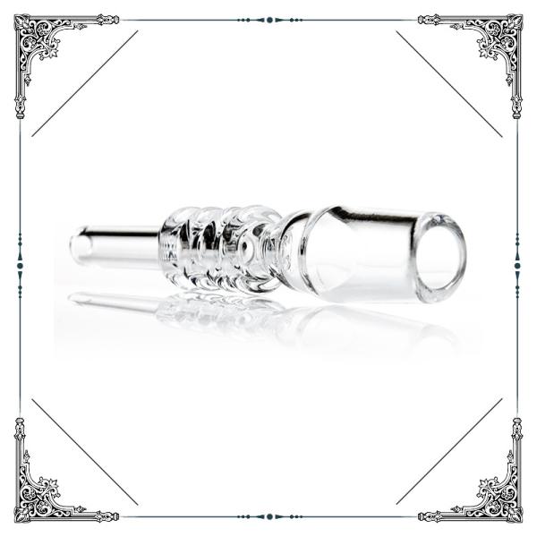 Mini Size Quartz Nectar Collector For Glass Water Pipe , 3.1 Inches Length
