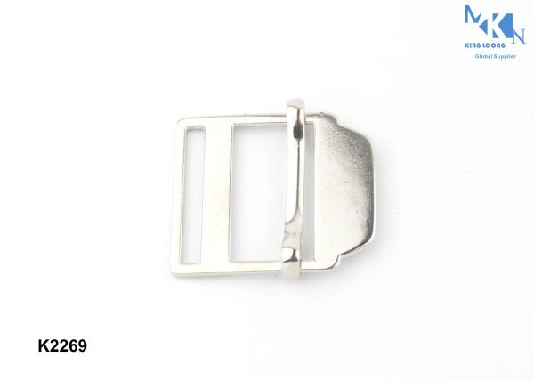 Fashion Style Metal Belt Buckle 25mm Pin Buckle Nickle Color Plating For Fabric Belt