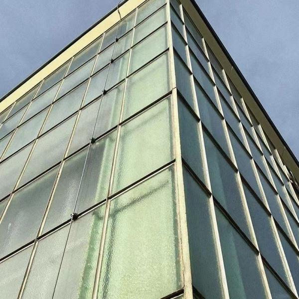 6063-T5 Aluminum Hidden Frame Glass Curtain Wall for Building