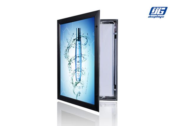 Chain Hanging Locking Poster Frames IP45 Water Resistant 25w LED Light Box
