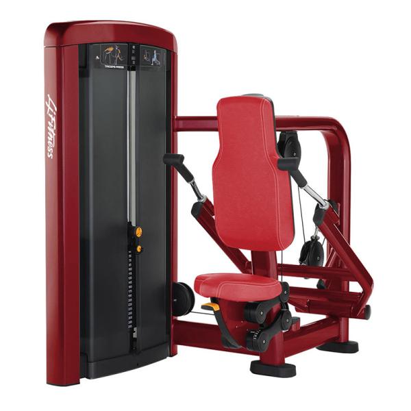 Máquina resistente comercial da aptidão da imprensa do tríceps de Crossfit do material desportivo do Gym