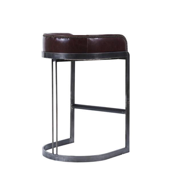 Home Furniture Black Counter Height Bar Stools Kitchen Chairs Old Finishing