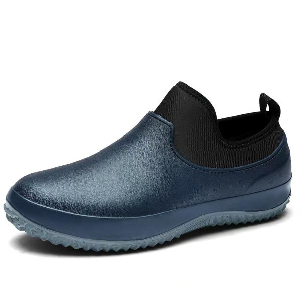 Más tamaño zapatos de trabajo de cocina unisex para exteriores antiderrapante resistente al agua duradero deslizante