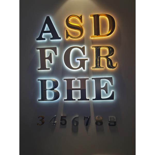 Outdoor Business LED Acrylic Signage