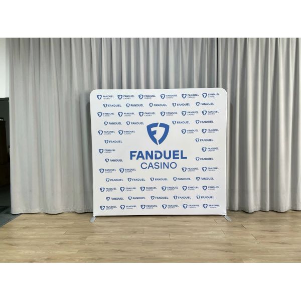 Polyester Tension Fabric Backdrop Stand 8x8ft Tension Fabric Backdrop Display