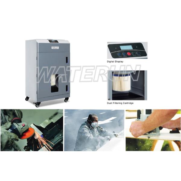 промышленный портативный экстрактор перегара 350В для Абсорбинг пыли с цифровым дисплеем