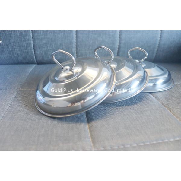 Cookware set kitchen pots high quality 3pcs stianless steel cooking soup China hot-selling soup casserole stew pot