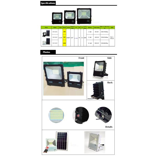 солнечный приведенный в действие свет потока СИД 200в для дружелюбного дома энергосберегающее экологическое