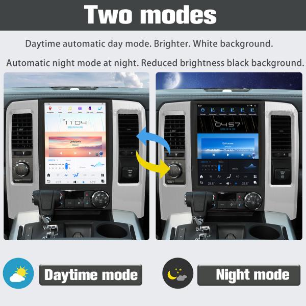 Android 11 Head Unit For Dodge Ram 2008 - 2011 12.1inch Screen
