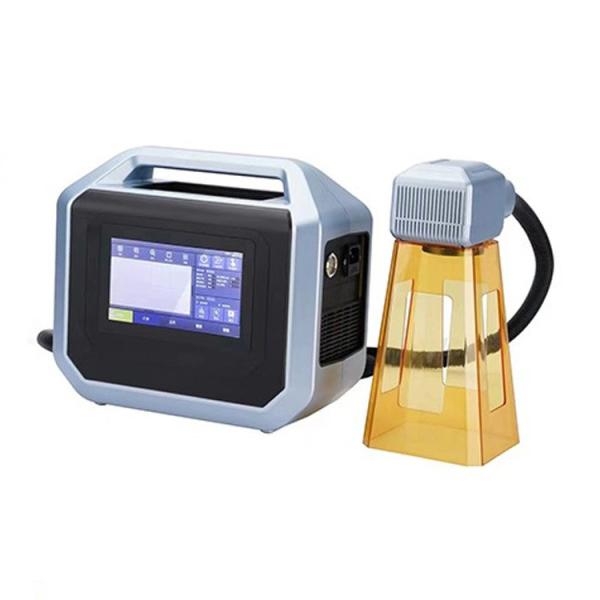 30W Handheld Laser Marking Machine for Metal Engraving Logo Printing QR Text Nameplate and Cooling System Air Cooling