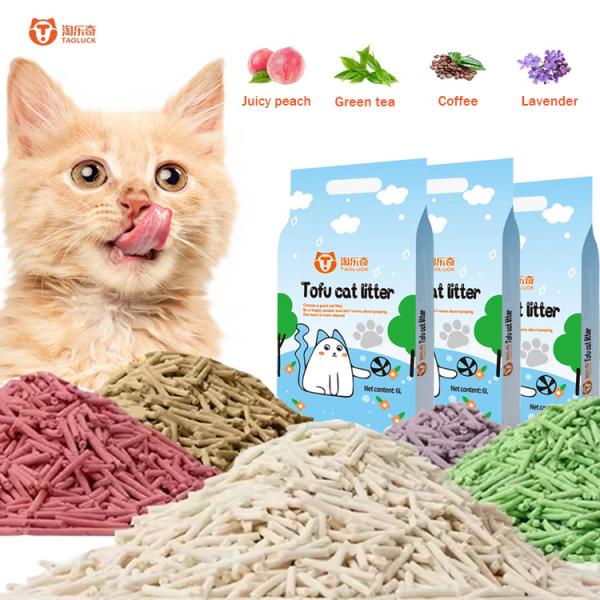Eco Friendly Biodegradable Tofu Litter Sand Keep Home Clean And Fresh