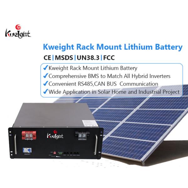 Short Circuit Protection Lithium Ion Battery Module 48v 100a Discharge Current