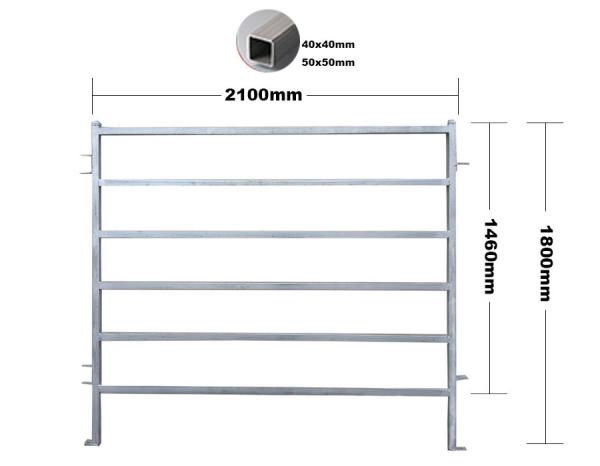 22 Portable Horse Stall Panels Inc Gate, Round Yard, Cattle Fences, Corral 15m Diameter