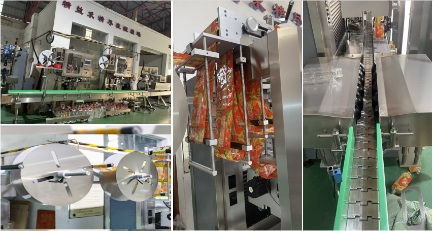 8500pcs/Hour Shrink Label Machine Square Curved Bottle Shrink Sleeve Applicator Machine