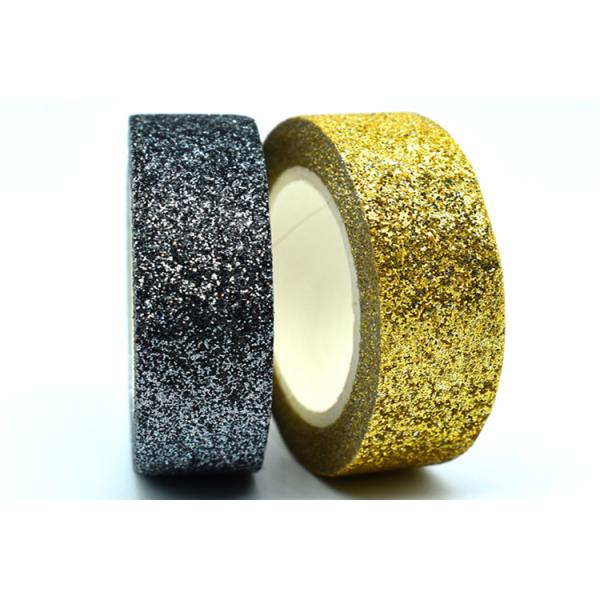20mm Easy Tearing Glitter Masking Tape For Decoration