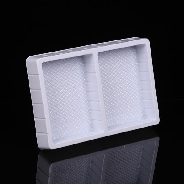 Plastic Cosmetic Blister Biodegradable Pulp PVC Vac Molded Pulp Inserts