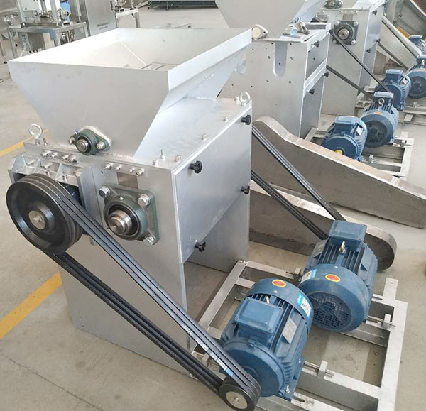 Stainless Steel Fertilizer Crushing Machine with 3000-4000 Kg/h Capacity and 1 Year Warranty