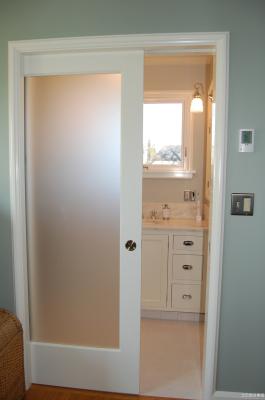 Frosted Clear Acid Etched Glass For Home Hotel Bathroom Doors