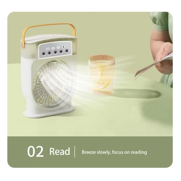 Mini Rechargeable Standing Ductless Industrial Outdoor Smart Cooler Room air Conditioner Humidifier Water Mist Fan