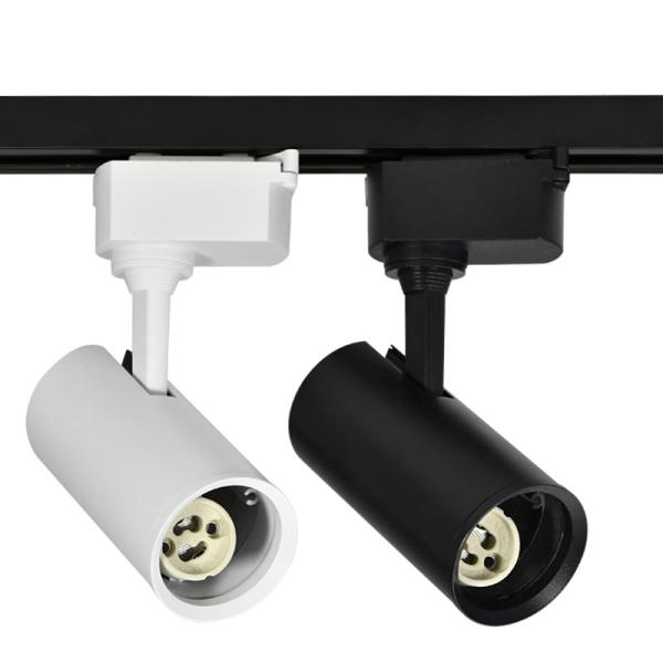 GU10 Housing MR16 Track Light Fixture For Clothing Shop