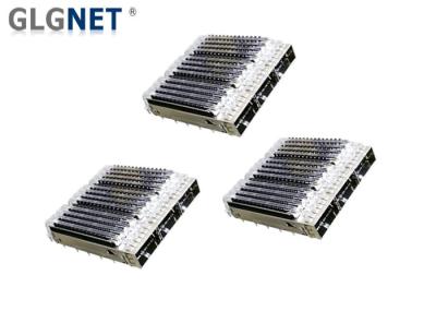 Copper Alloy QSFP28 SFP+ Cage Mates With Heat Dissipation Holes