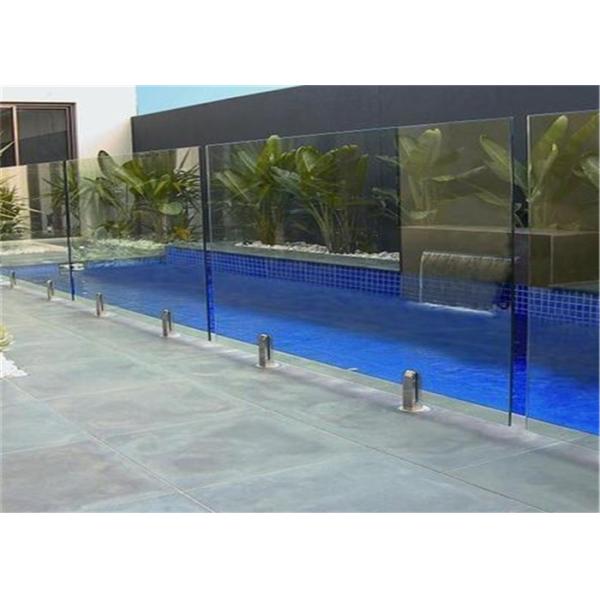 Customzied 316s/s Frameless Glass Balustrade 304s.s Glass Railing For Swimming Pool