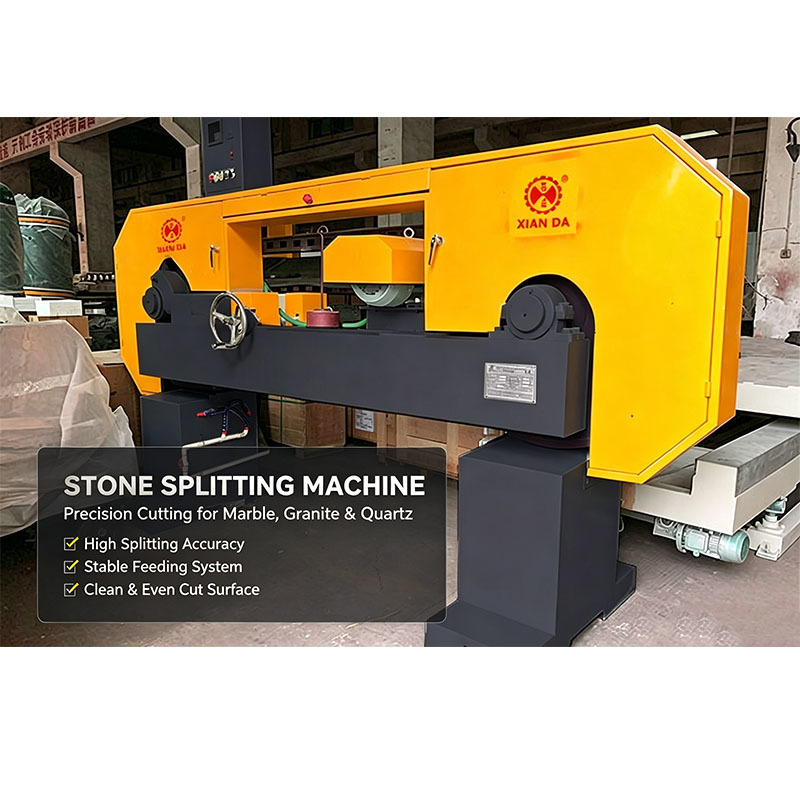CNC Dual‑purpose Horizontal Stone Slab Splitting Machine For Finished Big Slab Secondary Re‑slicing