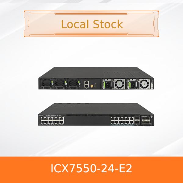Switch Ruckus Icx7550-24-E2 avanzado con 24 puertos para una conectividad perfecta