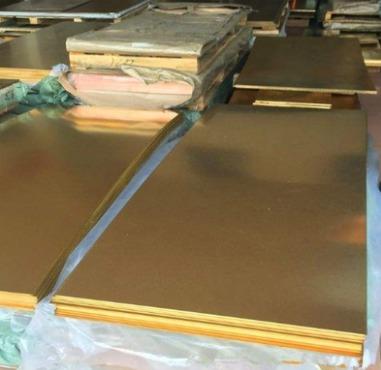 Polished H65 H68 H80 Cold Rolled Decorative Copper Panels Round Rectangular Square