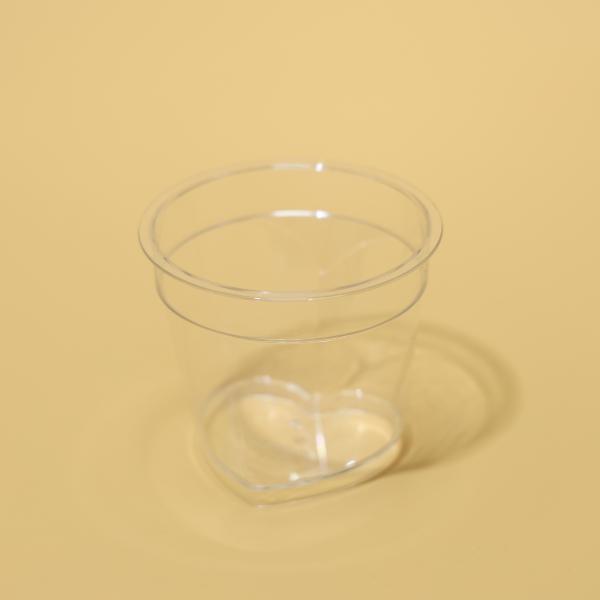 Customized 4OZ Volume PS Plastic Cup Food Grade Juice Takeaway Cups