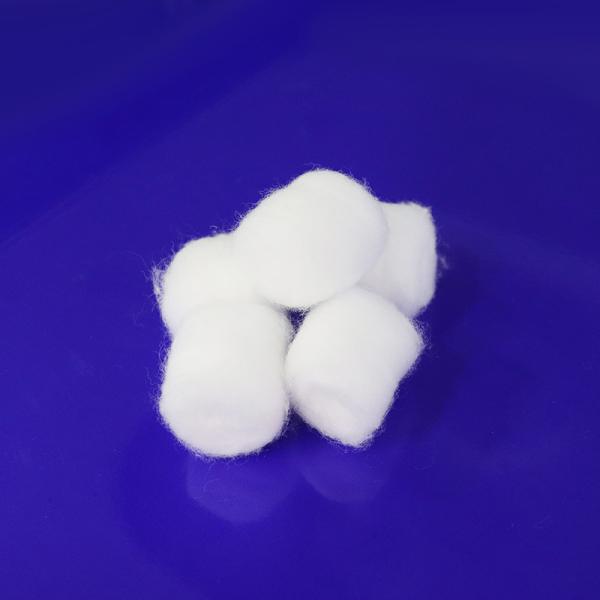 100% Cotton High Absorbent Medical Cotton Ball White Color BP and USP standard