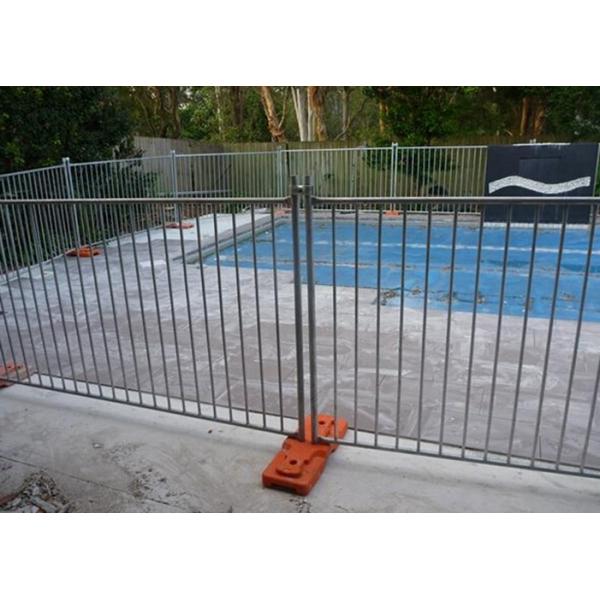 Portable Security Temporary Construction Fence 5.0mm Dia For Swimming Pool