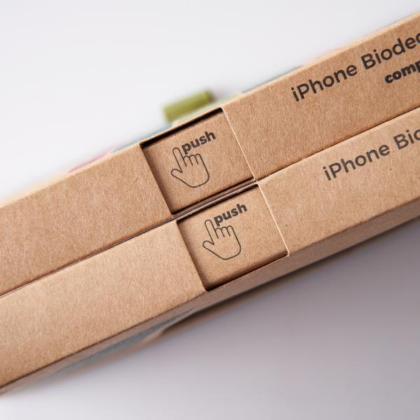 Custom logo kraft paper phone case drawer packaging box for phone case paper boxes