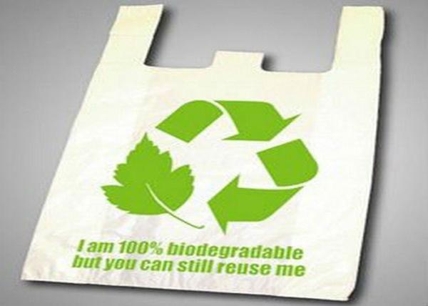 T Shirt Biodegradable Plastic Bags Custom Print Size LDPE / HDPE Opp Poly