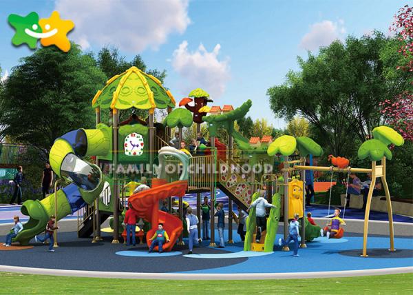 O tubo deu forma à corrediça plástica do campo de jogos para o CE GS do parque do trampolim da criança do teatro aprovado