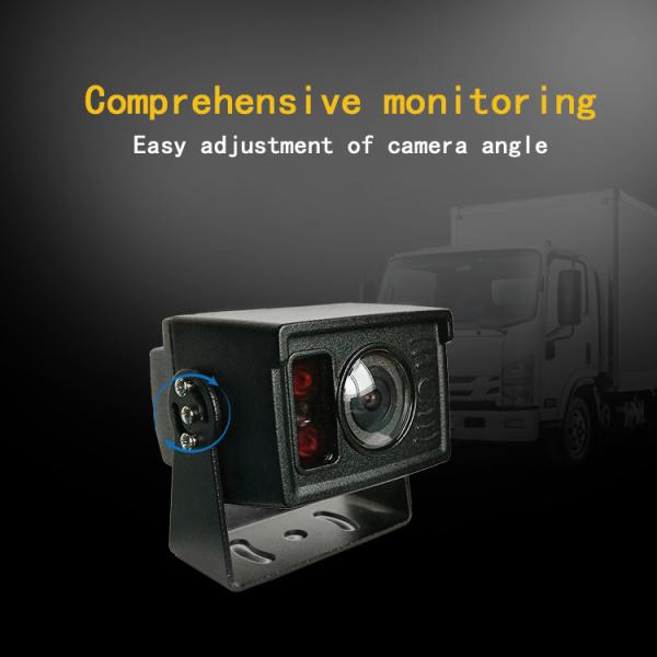 Waterproof Truck Security Cameras with 170 Degree View Angle and 720P/1080P Resolution