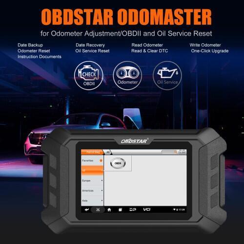 Versión Completa OBDSTAR ODO Master para Ajuste de Odómetro/Restablecimiento de Aceite/Funciones OBDII. Obtén el Adaptador FCA 12+8 Gratis