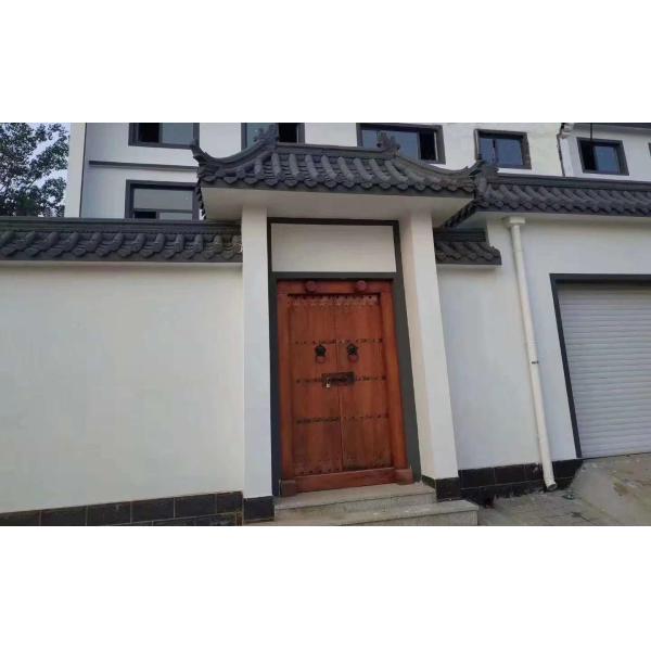 Высококачественная китайская серая глиняная черепица для крыши Ручная грамотность для традиционных азиатских крыш