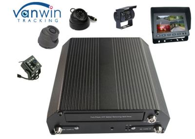 cartão DVR móvel 1080P do sim do disco rígido 3G do SSD 4CH com sistema de alarme