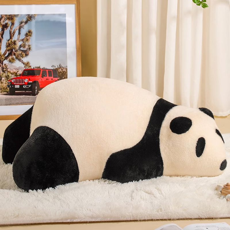 Single Seat Children's Lounge Sofa Giant Panda Shaped Recliner Chair Comfortable Modern Accent Furniture for Home Kids