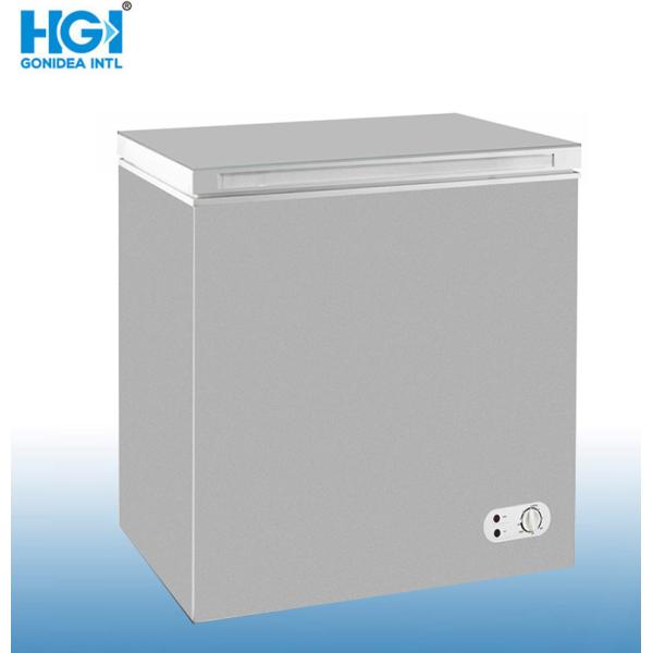 Congélateur à grande capacité à ouverture supérieure à porte unique en verre congélateur à coffre modèle Bd/Bc-312qg