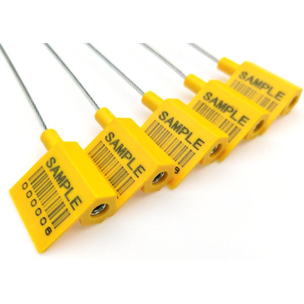 250*27.5*12.4mm Logistics  Container Cable Seal Self Locking US-CC182B