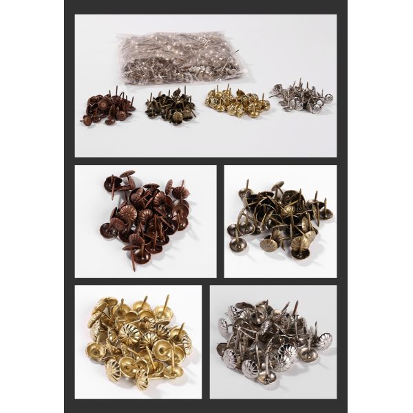 Furniture Nail Decorative Stool Antique Nail Strips Furniture Fittings Sofa Upholstery Tacks Hardware Accessories