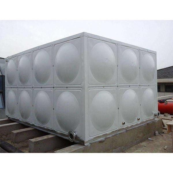Non Leakage FRP Water Tank U - Channel Steel Base Reliable 2 Years Warranty