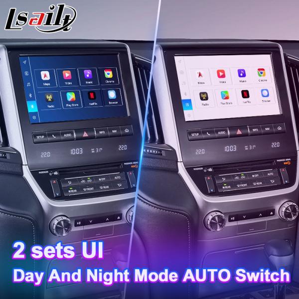 Lsailt Android Мультимедийный видеоинтерфейс для 2016-2021 Toyota Land Cruiser LC 200 GXL VX VXR VX-R Sahara LC200